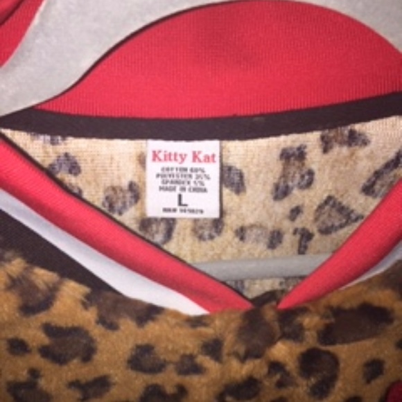 KITTY CAT CHEETAH BOMBER JACKET - Picture 3 of 3